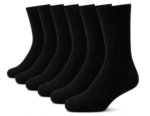 MAS International 10 Pairs Unisex Sport Socks Thick Cushion Walking Sock Thermal Crew Athletic Socks for Outdoor Work Hiking Trainer Working Comfortable Shoe Size 6-11 - Best for Gifts