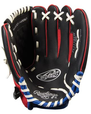Rawlings Gant de Baseball PL115BSW 11.5 Noir pour Junior
