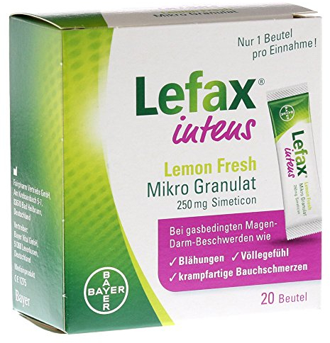 Bayer Vital GmbH Geschäftsbereich Selbstmedikation Intens Lemon Fresh 20 Stück