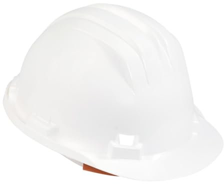 Manu France Produits du monde Casque de protection chantier blanc Manufrance
