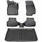 ELMASLINE 3D Gummimatten + Kofferraumwanne Set für Ford KUGA 3 (III) 2019-2025 | Fußmatten Hoher Rand