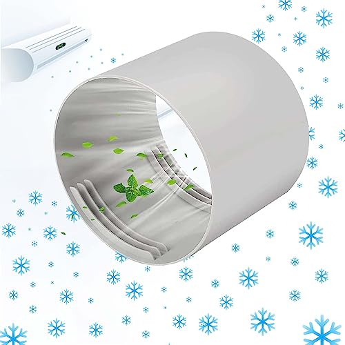 Adaptador de Tubo para Aire Acondicionado Portátil, Acondicionado Acoplador para Manguera, Ventana Adaptador Tubo de Ventilación, Conector de Ventilación