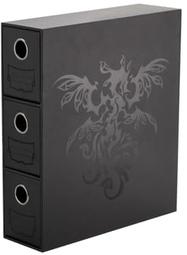 Arcane Tinmen ApS Dragon Shield: Fortress Card Dravers - Black
