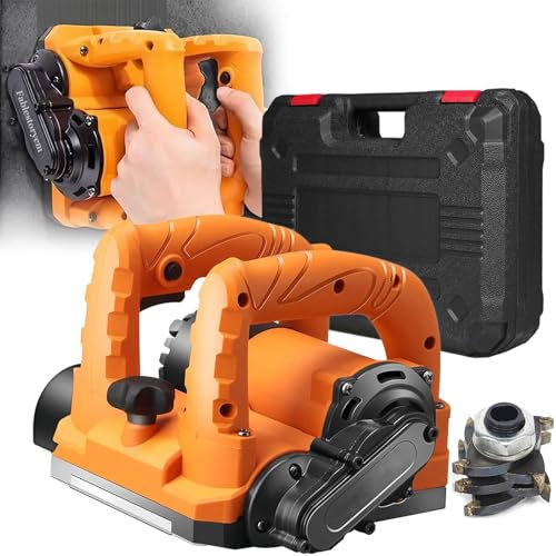 DUXMM 6800W Electric Wall Planing Machine,Heavy Duty Electric Wall Planer Concrete Shovel Machine,9000r/min,1-4mm Adjustable Planer Depth,For Granite,Stone,Marble,5800W