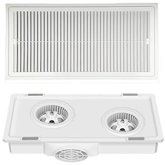 cfycfy987 Ventilation Fan 30x60 Exhaust Fan Ultra Thin 9cm Dual Motor Ventilation Fan Integrated Ceiling Kitchen Bathroom Strong Silent Bathroom Fan Extractor