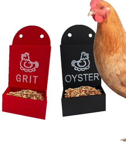 Mangiatoia per ostriche di pollo, distributore di cibo per pollame, mangiatoia per anatra, pollo e altri pollame