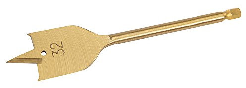 Silverline Tools 955426 - Broca plana con revestimiento de Titanio, multicolor (32 mm)