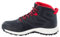 Jack Wolfskin Unisex Woodland Texapore MID K Walking-Schuh, Night Blue/red, 37 EU