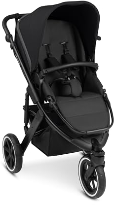 ABC Design Sportkinderwagen Salsa Run – Sportlicher Jogger Dreirad-Kinderwagen zum Laufen, Joggen & Skaten mit Sportsitz, Luftreifen, integrierter Federung und Handbremse (ink)
