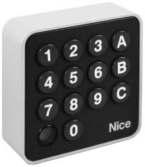 NICE ERA KEYPAD WIRELESS SELETTORE NUMERICO DIGITALE VIA RADIO EDSWG TASTIERA RETROILLUMINATA