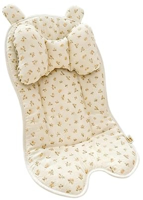 Coussin De Siège Poussette Doux Et Très Confortable | Insert Siège Coussin de Poussette pour Garçons et Filles Extérieur Shopping Camping Sortie Maison Marche
