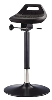 bimos | Industrie-Stehhilfe | mit Tellerfuß | ESD-Ausführung | Sitz um 360° drehbar