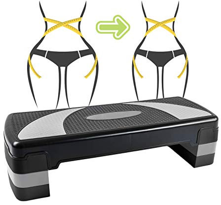 ZhiLianZhao Stepper Fitness-Pedal Aerobic Steppbrett Stepper Step-Bench Mit Shock-Absorb Für Das Training Yoga Schlankheitsübung