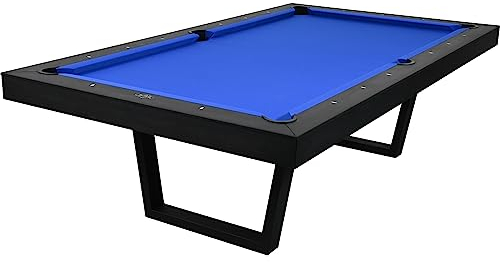 John West Pool Billardtisch Denver Dream 8ft Schwarz inkl Abdeckplatte + Montage