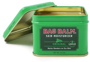 Bag Balm Vermont's Original Moisturizing for Dry Skin, Chapped Lips, Cracked Heels, Dog Paw Pads + More. 118 ml (4 oz) Tin (3)