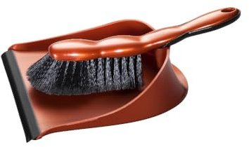blackstone sopset kvast och spade metallic look stressfri, effektiv och grundlig rengöring (brons)
