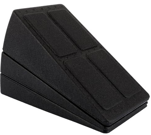 YAYODS 3er Set Wadendehner Rutschfest - Knieretter Keile - Slant Board - Mobilisationskeil für Kniebeugen, Gewichtheben, Wadenstrecker, Dehnen der Achillessehne, Erhöhte Ferse, Knöcheldehner, Yoga