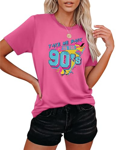T-Shirt des années 80 Style Shirt 1980 Vintage Eighties Tee rétro pour Femme des années 80