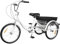 CAIYGG 20 Zoll Dreirad Erwachsene 3-Rad 8 Gang Kohlenstoffstahl Dreirad mit Einkaufskorb Adjustable Speed Einstellbare Höhe Bequem und sicher für Altere Menschen, Erwachsene