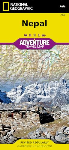 Nepal Map (National Geographic Adventure Map, 3000)