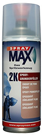 Grundierfüller Epoxy Schwarz 400Ml 2K Filler Füller Grundierung Spray Max