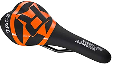 Reverse Fort Will CroMo Style MTB Fahrrad Sattel schwarz/orange
