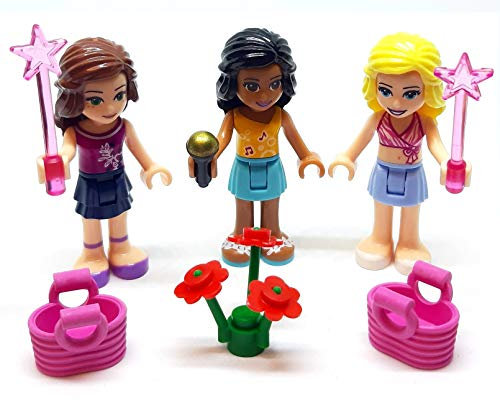 LEGO Pack of 3 Friends Figures Minifigures with Accessories