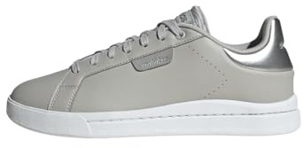 Adidas Damen Court Silk Shoes, Grey Two/Grey Two/Silver Metallic, 42 EU