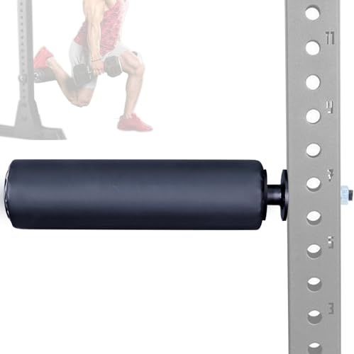 MARLANG Squat Roller med enkelt ben för Squat Rack Power Rack Attachments, Bulgarian Split Squat för träning utrustning hemma gym tillbehör