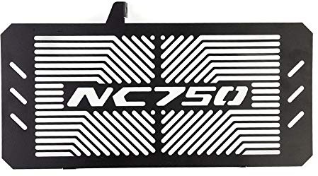 Cubierta de parrilla protectora para radiador de motocicleta para NC750 Series Acero inoxidable de, accesorio protector duradero negro apto para NC700 NC750S NC750X NC750D