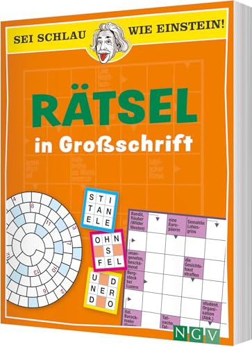 Sei schlau wie Einstein! - Rätsel in Großschrift: Einfach rätseln ohne Brille