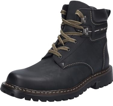 Josef Seibel Herren Adelboden Combat Boots schwarz 600), 44 EU