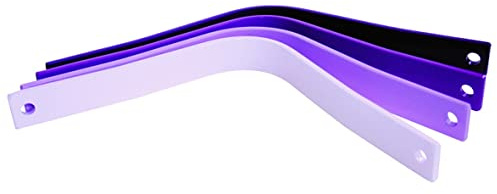 Wintec Kopfeisen Wide Sattel Weite 4, lila Kopfeisen extraweite Ausführungen, 1 Stück