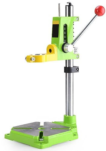 Glomora Ständer für elektrische Bohrmaschinen, um 360 Grad drehbar, höhenverstellbar, Mini-Tischbohrmaschine, Klemmhalter