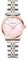 VXFAIZY Damen Einfachheit Uhr Wasserdicht Casual Armbanduhr für Frauen(Silber-roségold, Weiß)