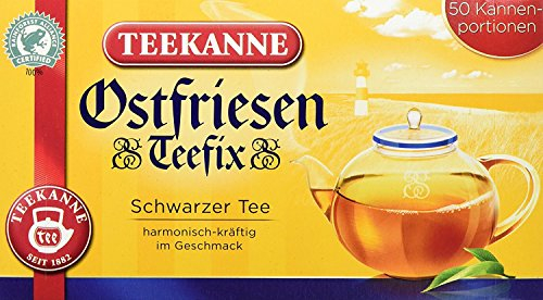 Teekanne Ostfriesen-Teefix, 50 Beutel K?nnchenportion, 3er Pack (3 x 140 g)