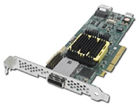 RAID 5445 SGL/256 SATA/SAS RAID 5445 SGL/512MB, 256 SATA/SAS Disk tramite Expander, Controller a 8 porte/