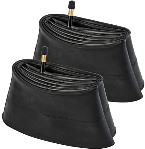 YunSCM 2PCS 102/114-406 Verdickter 20 Zoll Schlauch 20x4.0 20x4.10 20x4.25 20x4.30 20x4.40 20x4.50 ﻿AV48mm Ventil kompatibel 20 Zoll Fahrradschlauch/Mountainbike/Elektrofahrrad Schlauch 20x4.0/4.5