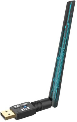 Hakimonoe USB Bluetooth Adapter for PC Laptop, Wireless Dongle for Windows 11 10 8.1 7 Linux Desktop, Pair w/Bluetooth Headphones Speaker Mice Keyboard Printer Controller (BT5.4, Long Range BT548)