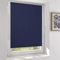 Sekey Verdunklungsrollo ohne Bohren Klemmfix Doppelseitig gleichfarbig Freihängendes Seitenzugrollo effektiver Sonnenschutz und Sichtschutz Rollo Verdunkelung 90x130cm Dunkelblau
