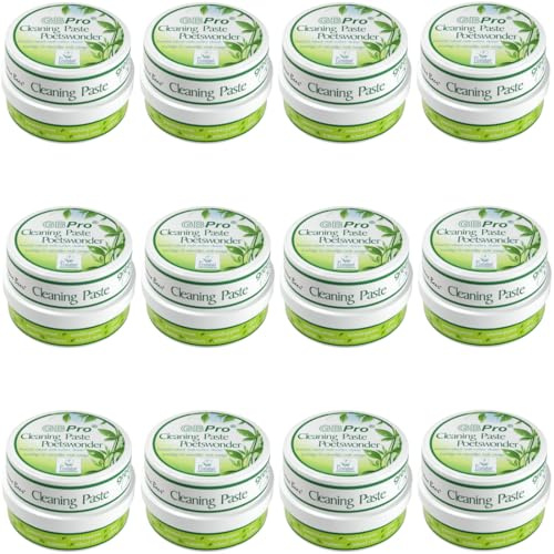 GBPro Pâte nettoyante multi-surfaces Eco Puissante / stéatite - Boîte : 12 x 300 g (biodégradable) avec Ecolabel EU