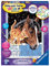 Ravensburger CreArt 28556 - Fohlen mit Kätzchen - Malen nach Zahlen für Kinder ab 7 Jahre, Malset mit Rahmen, Pinsel und Acrylfarben, Geschenk für Mädchen und Jungen, mit Glitzer