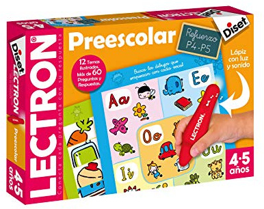 Diset - Lectron preescolar, Juego educativo de asociar preguntas y respuestas a partir de 4 años