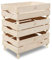 HABAU Holzkiste, Holz, Natur, 45 x 30 x 19 cm