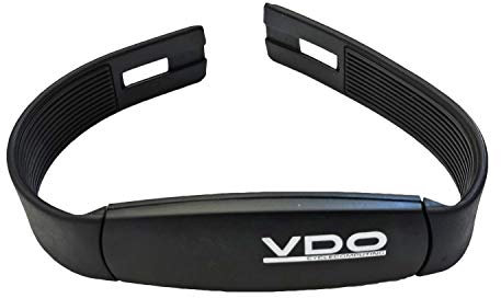 VDO 6604 Émetteur de pouls ANT+ numérique capteur de cœur compatible avec Wahoo Element Bolt GPS