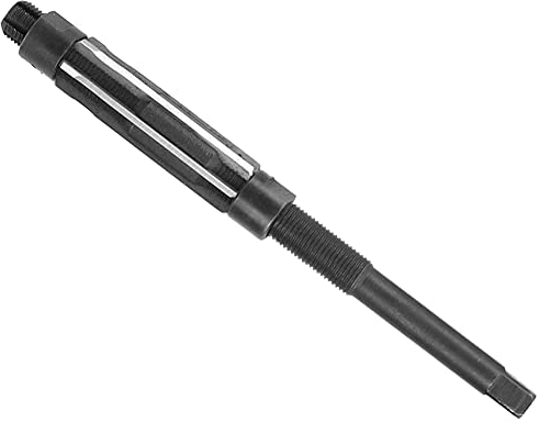 Alésoir, 9CRSI H8 Machine de Mandrinage à Tige Droite Alésoir Fraise Outil de Fraisage Alésoir Réglable avec 4 Cannelures à Puce, Alésoirs de Serrage (15.25-17)