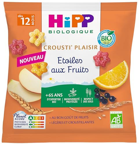 HiPP - Etoiles aux Fruits - Sachet de 30g