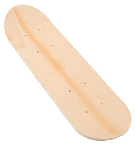 HOOTNEE Planche de Skateboard Vierge DIY 7 Couches Érable 60 CM Matériau en pour Garçon et Filles Bricolage Créatif Peinture Personnalisée
