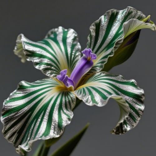 Iris Plants for Garden - Iris Plant Root Excellent Display Indoor Perennial Balcony Garden Bulbs Can Be Potted-4Bulbs-J