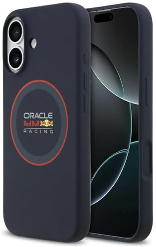 CG MOBILE Red Bull Silikonring Rot kompatibel mit MagSafe Hülle für iPhone 17 (Marineblau)